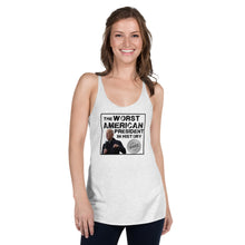 Load image into Gallery viewer, "Winner" #iykyk Women's Racerback Tank (Black Lettering V2)