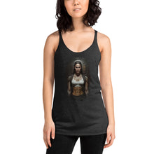 Load image into Gallery viewer, Hallowed Be Thy Gains Racerback Tank for gymsharks and gymrats front model 2