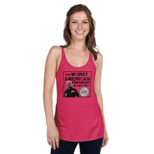 Load image into Gallery viewer, "Winner" #iykyk Women's Racerback Tank (Black Lettering V2)