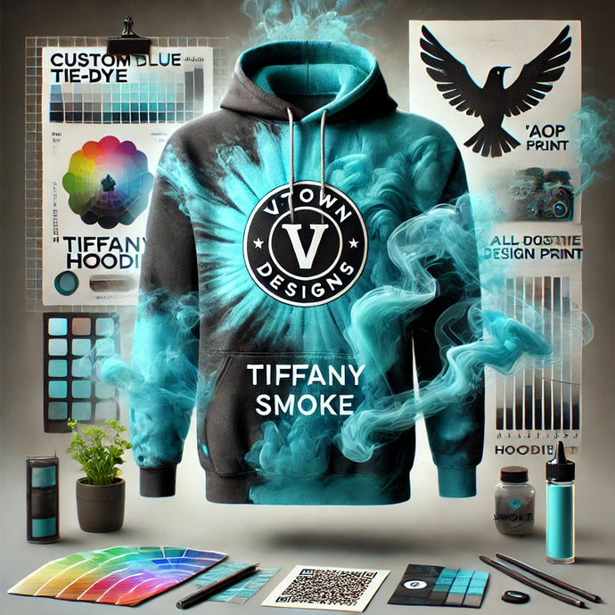 How VTown Designs Tackled a Custom Tie-Dye Hoodie Challenge with Creativity