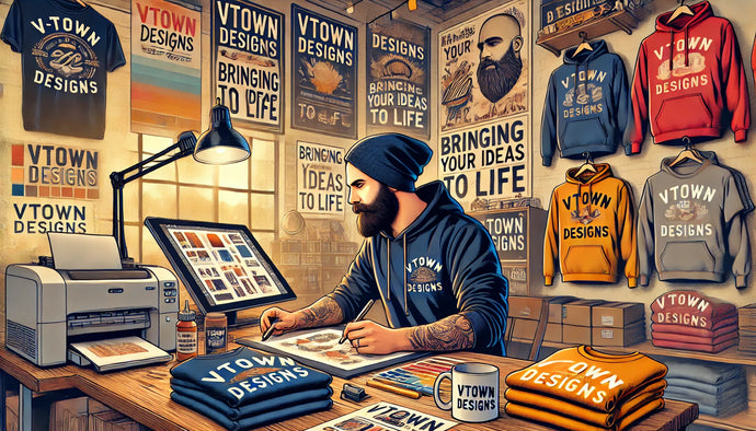 Overcoming Creative Slumps: How VTown Designs Brings Your Ideas to Life