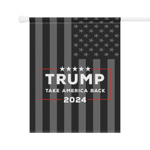 Load image into Gallery viewer, Trump Take America Back 2024 Garden &amp; House Banner - Durable Outdoor Decor
