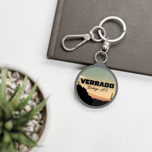 Load image into Gallery viewer, Verrado Buckeye AZ Scenic Keyring — Desert Sunset Round Keychain
