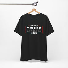 Load image into Gallery viewer, Trump 2024 Take America Back Tee – Stand Firm in Support with Our Unisex Cotton Shirt
