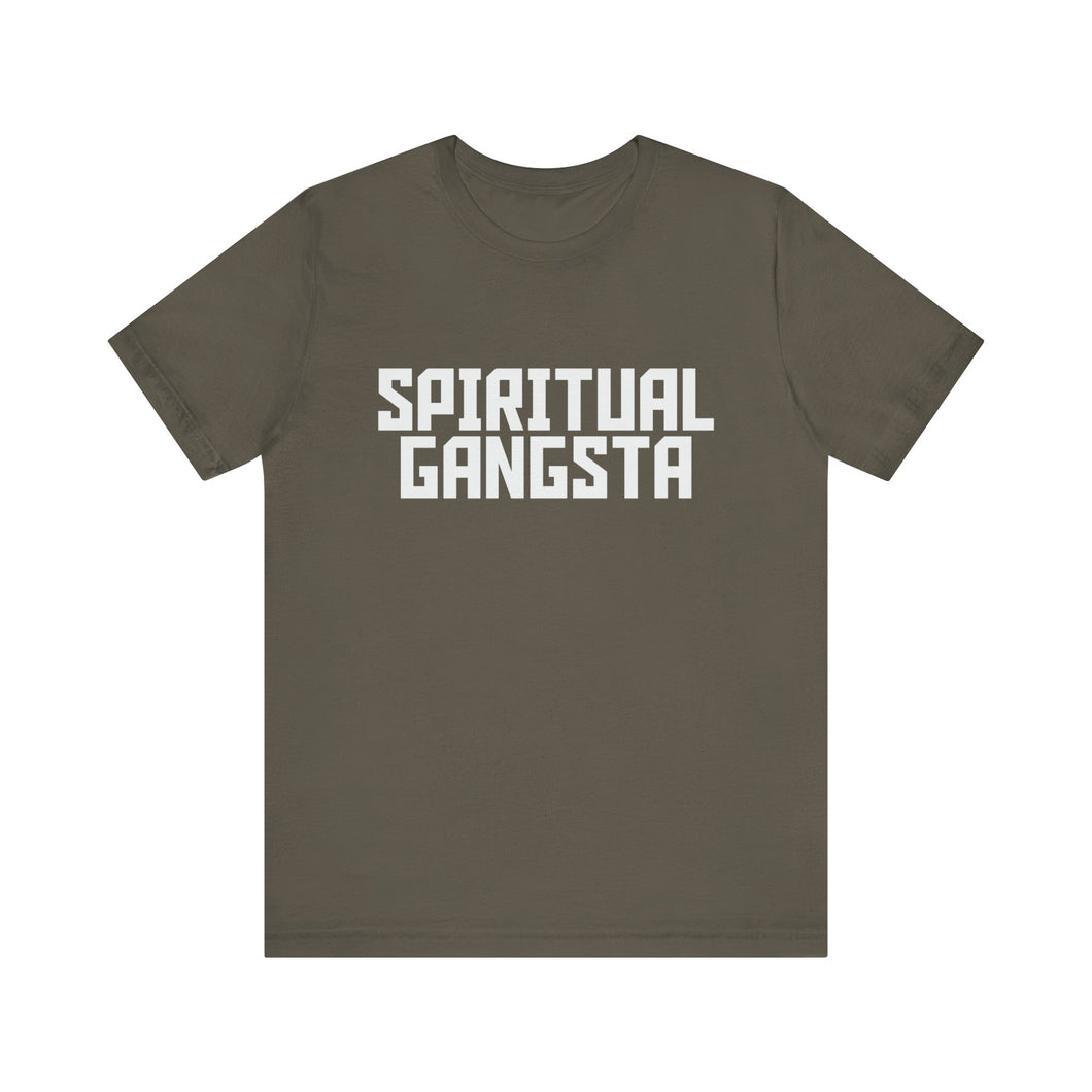 Spiritual Gangster Tee - Bold, Comfortable, and Conscious
