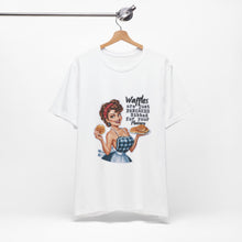 Load image into Gallery viewer, Waffles Ribbed for Your Pleasure Tee - Retro Revelations: Sassy Edition
