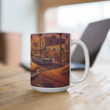 Load image into Gallery viewer, 15oz Ceramic Mug Peanuts Los Angeles Chicano Lowrider Scene
