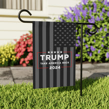 Load image into Gallery viewer, Trump Take America Back 2024 Garden &amp; House Banner - Durable Outdoor Decor
