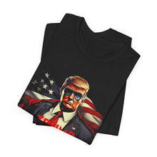 Load image into Gallery viewer, Trump 2024 No More Bullshit Tee – Command Attention with Bold Unisex Comfort [Folded]
