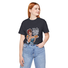 Load image into Gallery viewer, Waffles Ribbed for Your Pleasure Tee - Retro Revelations: Sassy Edition
