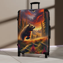 Load image into Gallery viewer, Wildlife Adventure Bear Suitcase - Rugged Travel Gear
