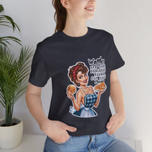 Load image into Gallery viewer, Waffles Ribbed for Your Pleasure Tee - Retro Revelations: Sassy Edition
