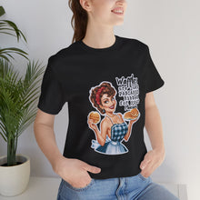 Load image into Gallery viewer, Waffles Ribbed for Your Pleasure Tee - Retro Revelations: Sassy Edition
