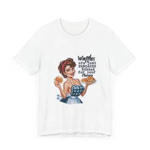 Load image into Gallery viewer, Waffles Ribbed for Your Pleasure Tee - Retro Revelations: Sassy Edition
