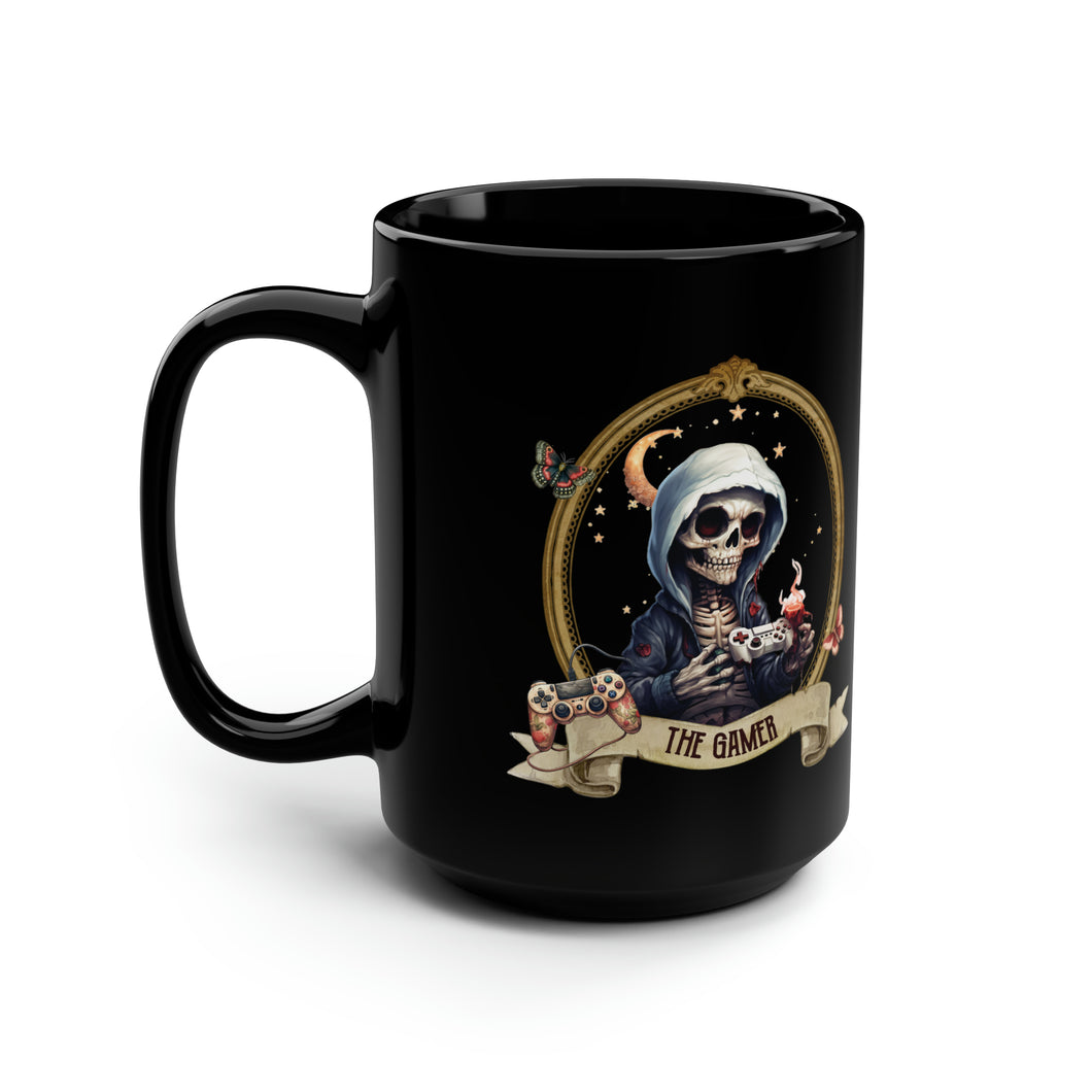 Gothic Skeleton Gamer Mug