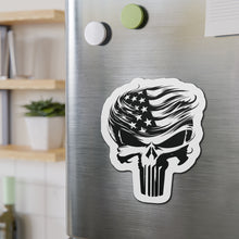 Load image into Gallery viewer, Trump Punisher Skull Die-Cut Magnet
