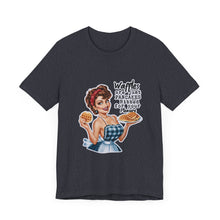 Load image into Gallery viewer, Waffles Ribbed for Your Pleasure Tee - Retro Revelations: Sassy Edition
