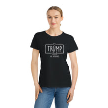 Load image into Gallery viewer, Trump Girl Organic Tee – Women&#39;s Classic Cotton Shirt [Model]
