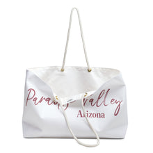 Load image into Gallery viewer, Elegantly Bold &#39;Paradise Valley&#39; Weekender Tote - Your Ultimate Travel Companion
