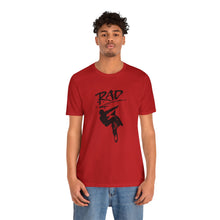 Load image into Gallery viewer, RAD BMX Trick Silhouette Tee - Red | Retro 80s Film Tribute | VTown Designs
