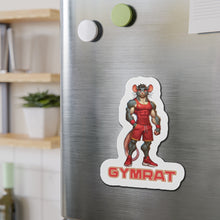 Load image into Gallery viewer, Gymrats Collection: Honor Your Workout with VTown&#39;s Durable Magnets [Joey] on a fridge
