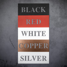 Load image into Gallery viewer, Majestic Eagle Patriotic Metal Sign - Durable, Elegant Home Decor - The color options side-by-side.
