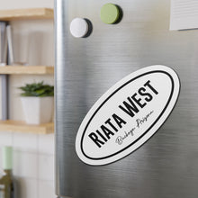 Load image into Gallery viewer, AZ Pride Custom Magnets | Local Flair on Display [Riata West on fridge]
