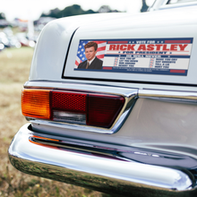Load image into Gallery viewer, Rickroll_Your_Commute__Rick_Astley_For__BumperMagnet_CarBumper_H_Mockup.png_16372410
