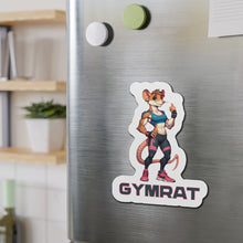 Load image into Gallery viewer, Gymrats Collection: Honor Your Workout with VTown&#39;s Durable Magnets [Sara] on a fridge
