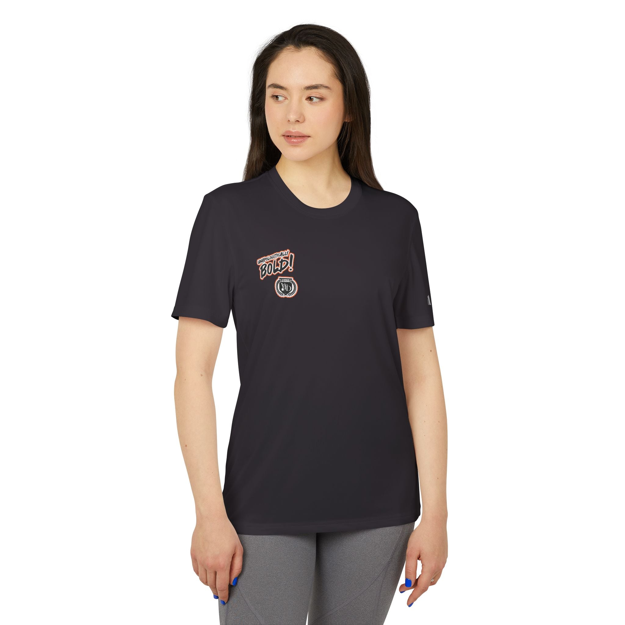 Squats Because Nobody Likes a Flat Personality Adidas Gym T shirt b V Town Designs