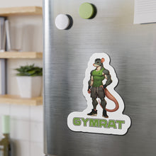 Load image into Gallery viewer, Gymrats Collection: Honor Your Workout with VTown&#39;s Durable Magnets [Troy] on a fridge
