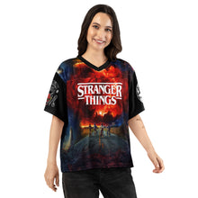 Load image into Gallery viewer, Stranger Things Eddie Munson Boxy Football Jersey
