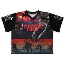 Load image into Gallery viewer, Stranger Things Vecna Boxy Football Jersey (FRONT)
