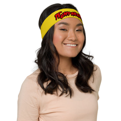 Trumpamania Hulkamania-Inspired Headband – MAGA Style!