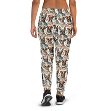 Load image into Gallery viewer, Women’s Slim Fit Joggers with Boxer, Boston Terrier, &amp; Frenchie Print
