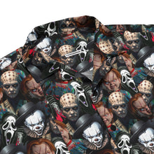 Load image into Gallery viewer, Classic Villain Unisex Button Shirt for Classic Horror Fans
