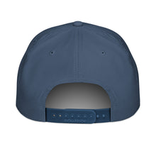 Load image into Gallery viewer, Verrado Classic Rope Cap – Light Blue Snapback Hat - BACK
