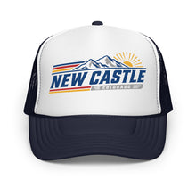 Load image into Gallery viewer, New Castle Pride You Wear | Colorado Trucker Hat (White/Navy)

