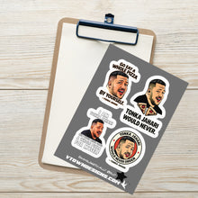 Load image into Gallery viewer, Tonka Jahari Sticker Sheet | Impractical Jokers Meme Stickers
