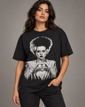 Load image into Gallery viewer, Dark Romantic | LOVE TO DEATH Bride of Frankenstein Tee
