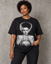 Load image into Gallery viewer, Dark Romantic | LOVE TO DEATH Bride of Frankenstein Tee
