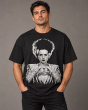 Load image into Gallery viewer, Dark Romantic | LOVE TO DEATH Bride of Frankenstein Tee
