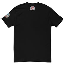 Load image into Gallery viewer, &quot;I Like My Suitcase&quot; Meme Men&#39;s Fitted T-Shirt - Black Short Sleeve [Back]
