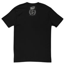 Load image into Gallery viewer, Make A Wish Blow Me Dandelion Black Graphic Tee Laying flat on white background [BACK]
