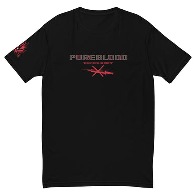 Pureblood T-shirt: Stand Proud in Unvaccinated Boldness [Front]