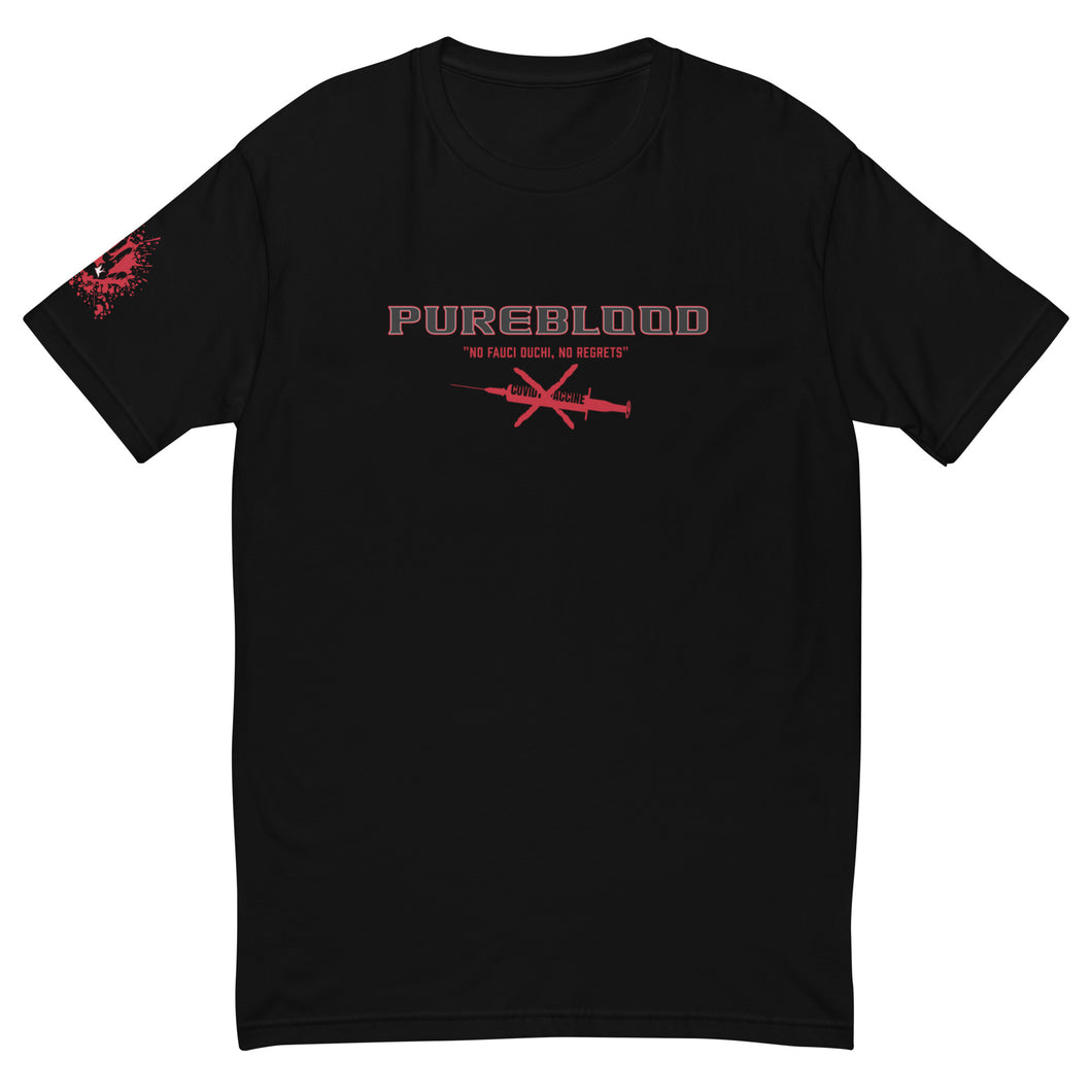 Pureblood T-shirt: Stand Proud in Unvaccinated Boldness [Front]