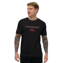 Load image into Gallery viewer, Pureblood T-shirt: Stand Proud in Unvaccinated Boldness [front on male mode 4]
