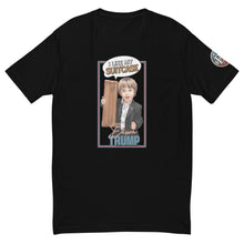 Load image into Gallery viewer, &quot;I Like My Suitcase&quot; Meme Men&#39;s Fitted T-Shirt - Black Short Sleeve [FRONT]
