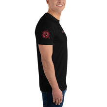 Load image into Gallery viewer, Pureblood T-shirt: Stand Proud in Unvaccinated Boldness [right side on model 2]
