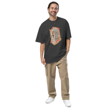 Load image into Gallery viewer, Cupid&#39;s Castle Oversized Faded T-Shirt by VTown Designs
